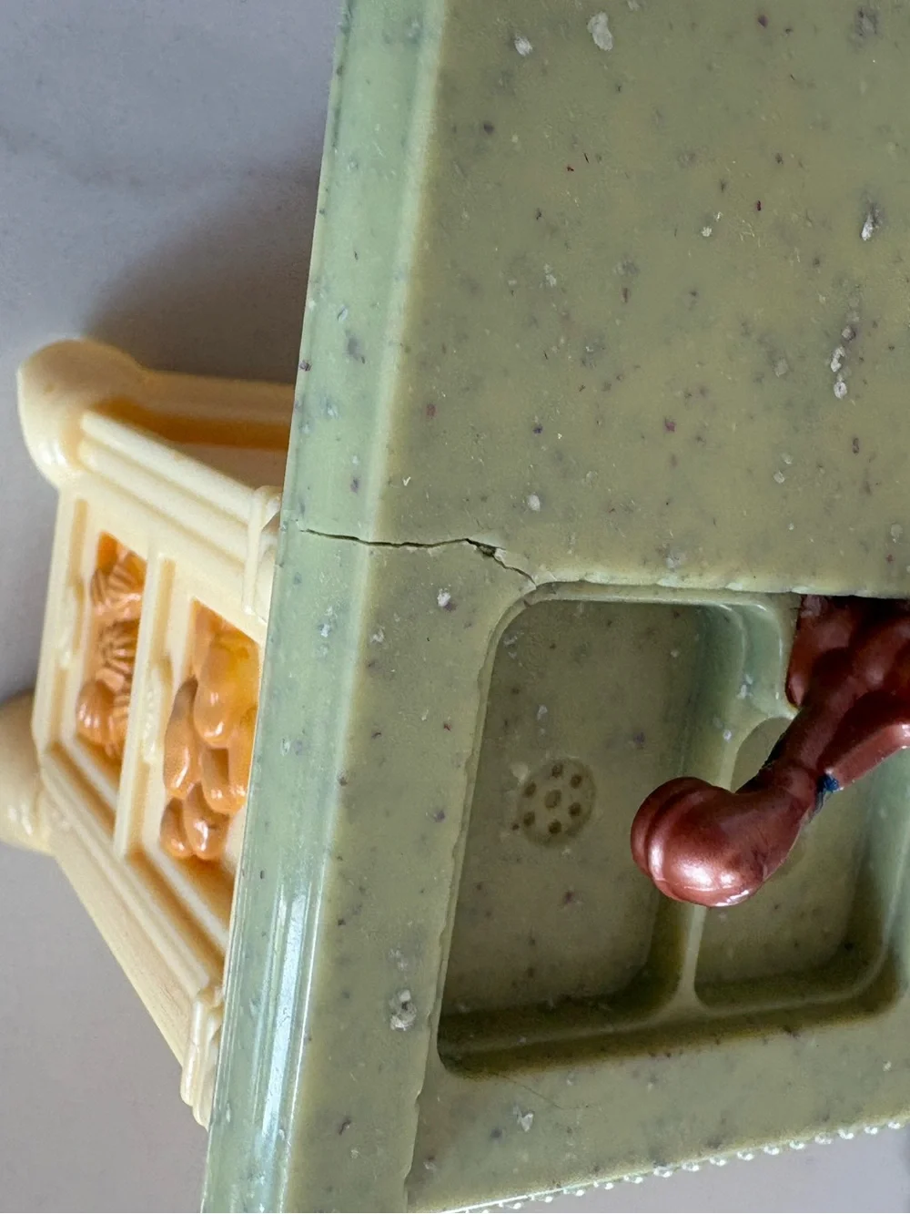 2008 Fisher Price Loving Family Kitchen Fridge Island Dollhouse Parts Repair